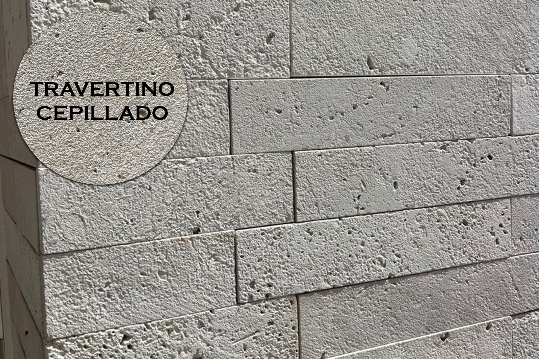 TRAVERTINO CEPILLADO